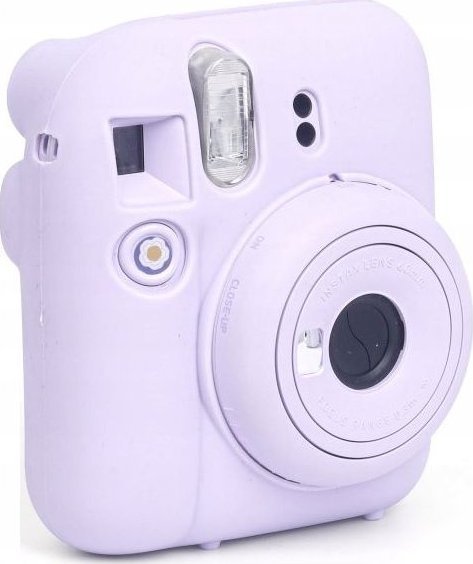 Kuti mbrojtëse LoveInstant për Fujifilm Instax Mini 12, silikon, vjollcë