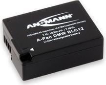 Bateri për kamerë Ansmann A-Pan DMW-BLC 12, 1000mAh, 7.4V, e zezë