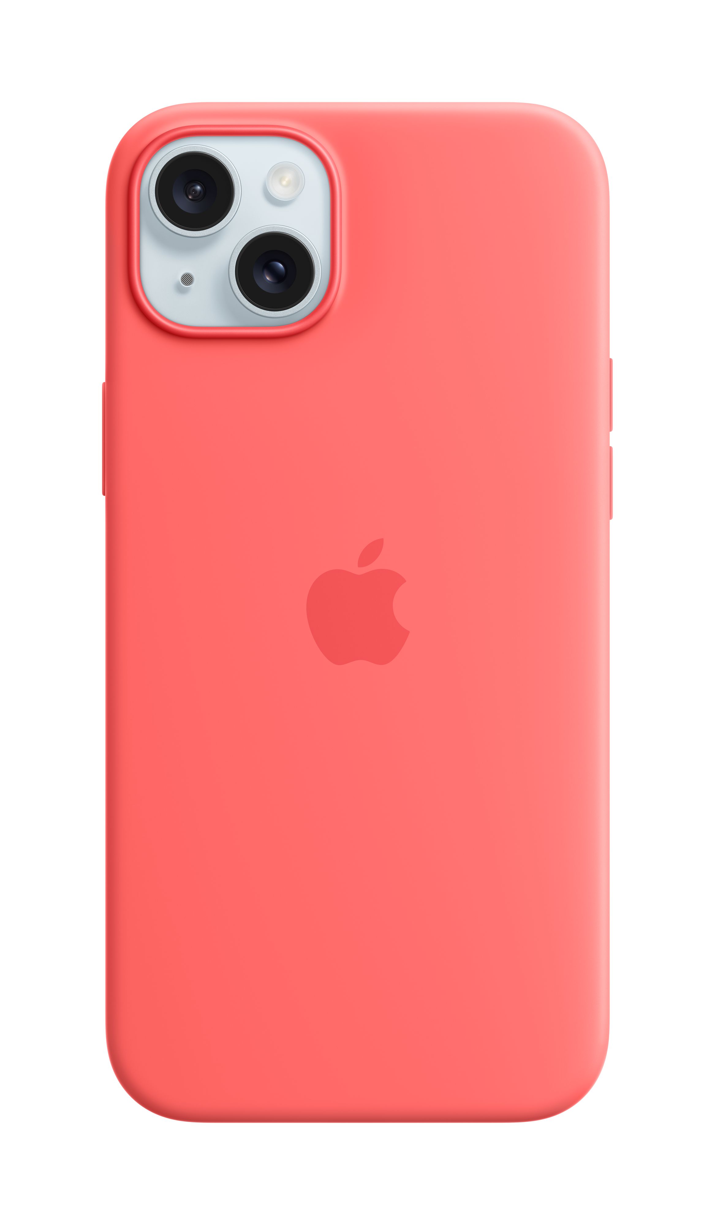 Apple iPhone 15 Plus Silicone Case me MagSafe, Guava