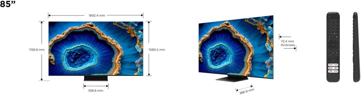Televizor TCL 85C805, 85" (214cm), 4K UHD, i zi