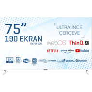 Televizor Onvo OV75F500, 75", LED, 4K, Smart, webOS