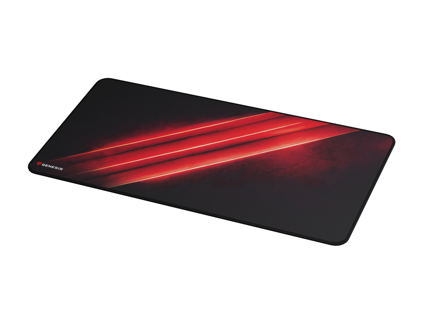 Mousepad Genesis Carbon 500 MAXI FLASH G2, 900 x 450 mm, sipërfaqe SPEED, i zi