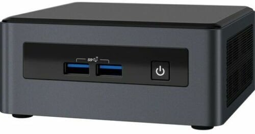 Мини PC barebone ASRock NUCS Box 255H, DDR5, HDMI USB C USB A, црн