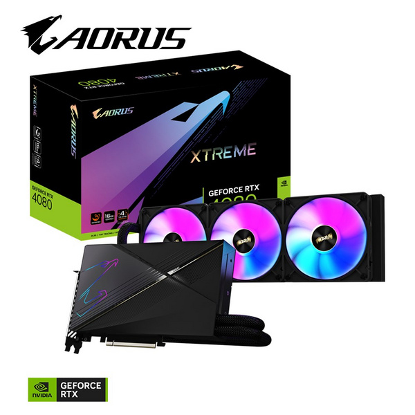 Kartë grafike GIGABYTE AORUS NVIDIA GeForce RTX 4080, 16 GB GDDR6X
