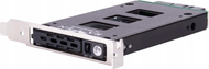 Enklazë e brendshme për hard disk Silverstone SST-EXB02, 2.5", montim në PCI, e zezë
