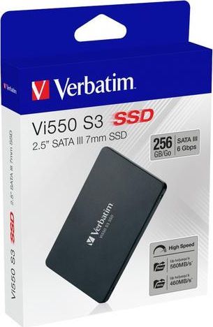Disk Verbatim Vi550 256GB 2.5 "SATA III SSD (49351)