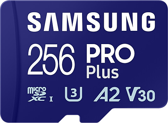 Kartë memorie Samsung PRO Plus UHS-I U3 (Class 10) Micro SDXC 256GB + SD adaptér