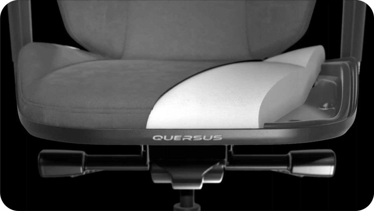 Karrige gaming QUERSUS ICOS.1.1, ergonomike, Pacific Blue