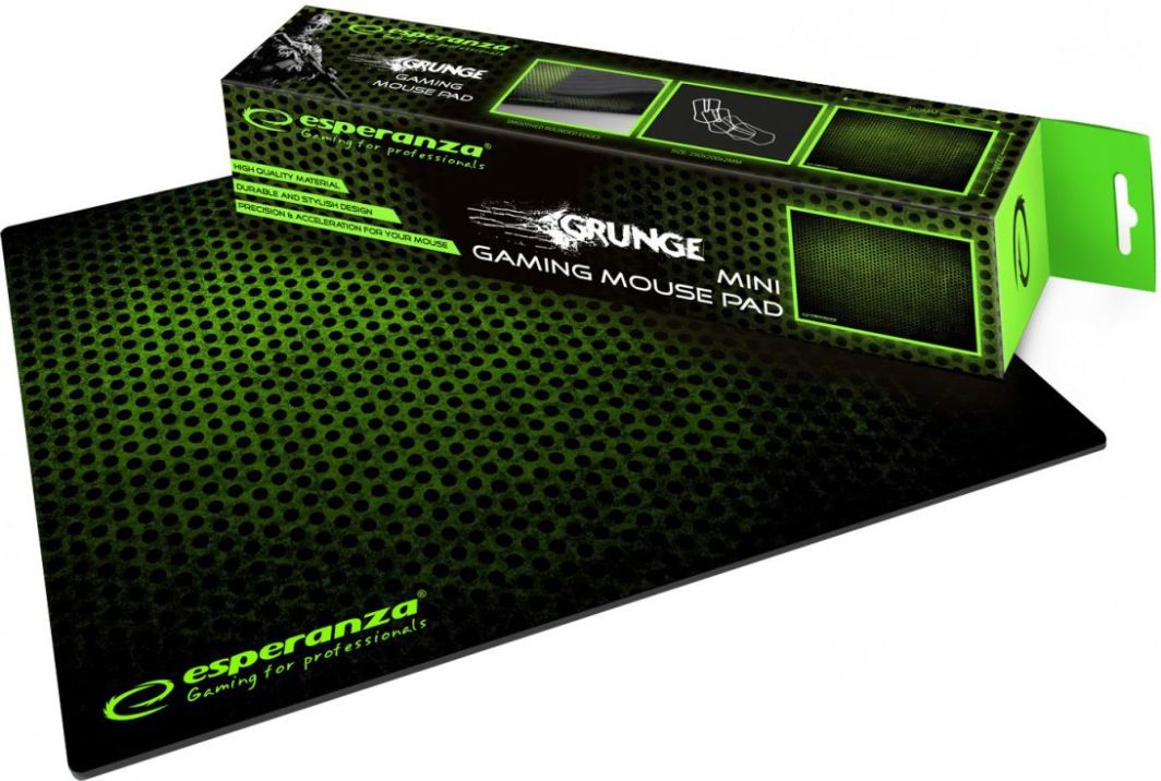 Mauspad Esperanza Grunge Mini, S, i gjelbër