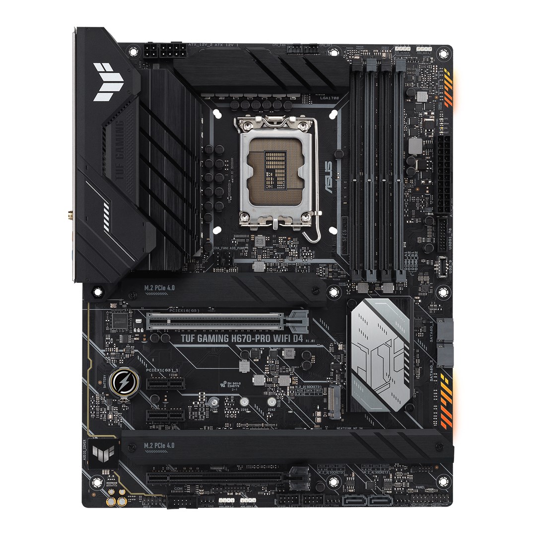 Pllakë amë ASUS TUF Gaming H670-PRO WiFi D4 Intel H670 LGA 1700 ATX