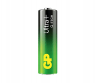 Bateri alkaline GP Ultra Plus AA, 1.5V, set 10 copë, jeshile