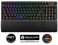 Tastierë gaming Asus ROG Strix Scope II 96 Wireless, mekanike ROG NX Snow, layout US, e zezë