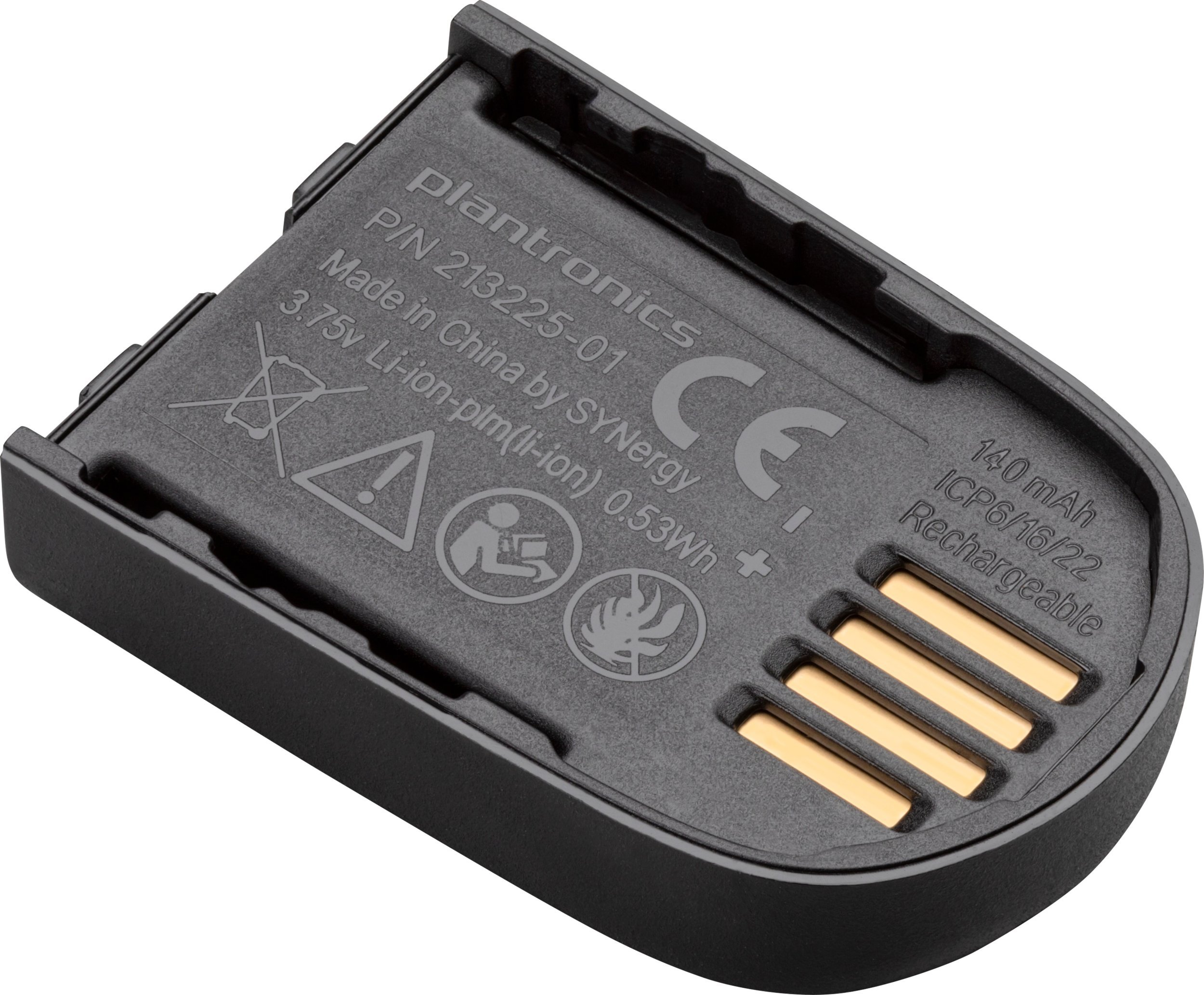 Bateri zëvendësuese Poly Savi 7200, aksesor për kufje, e zezë