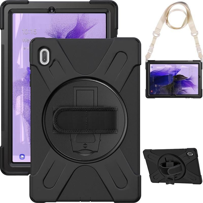 Mbulesë tablet eStuff ES681858, për Samsung Galaxy Tab S9 Plus S8 Plus S7 FE S7 Plus, 12.4"