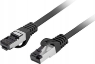 Kabllo rrjeti Digitus Patchcord Cat 8.1 S FTP, 1m, LSZH, e zezë
