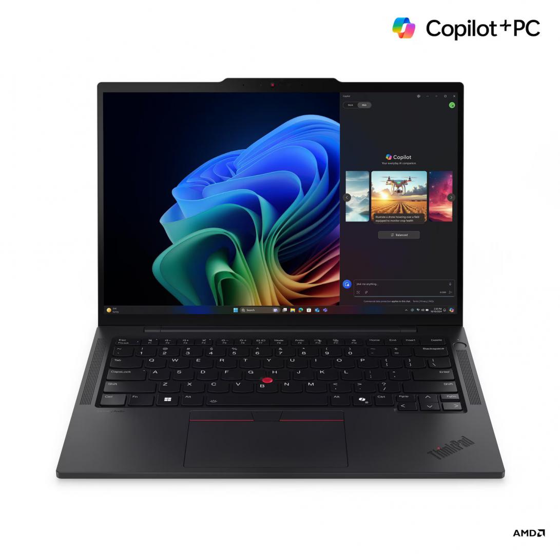 Laptop Lenovo ThinkPad T14s G6 AI, Ryzen 7, 64GB 1TB SSD, i zi