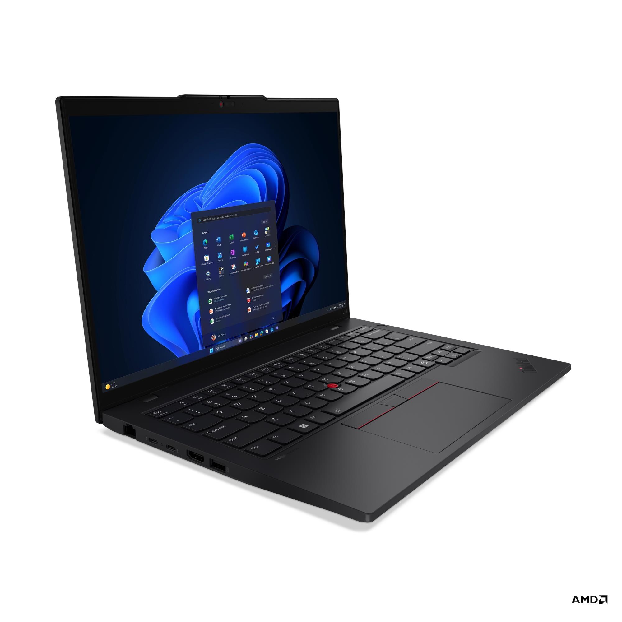 Laptop Lenovo ThinkPad L14 Gen 6, Ryzen 7 PRO, 32GB RAM, 1TB SSD, 14" WUXGA, i zi