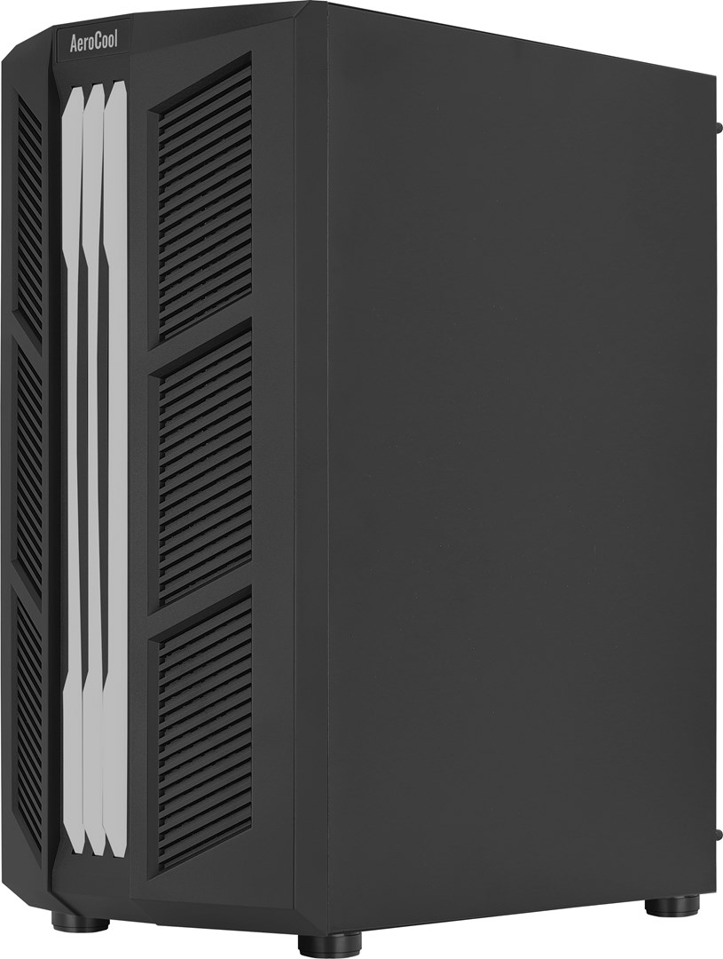Kasa kompjuteri Aerocool Prime RGB ACCM-PV29013.11, xham i temperuar, me ndriçim RGB, e zezë