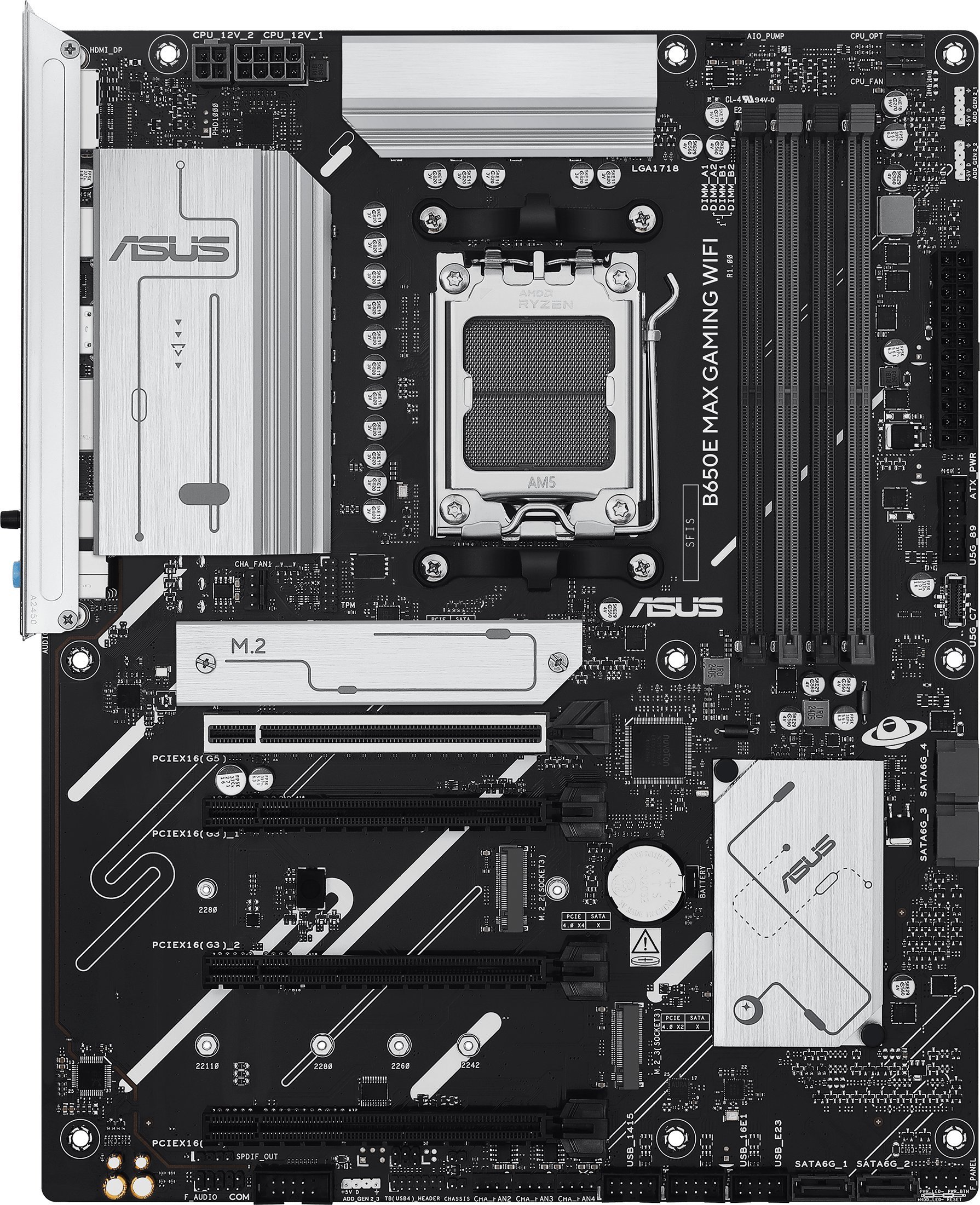 Pllakë amë ASUS B650E Max Gaming WiFi, AM5, DDR5, ATX