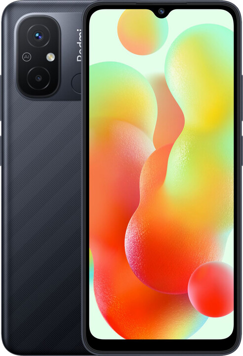 Celular Xiaomi Redmi 12C, 6.71" HD+, 4GB RAM, 128GB, i hirtë