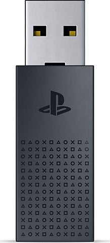 Adapter USB Sony PlayStation 5 Link, për kufje wireless PULSE, i zi argjendtë