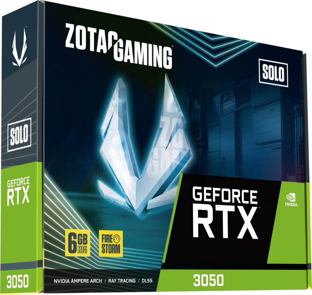 Kartelë grafike Zotac Gaming GeForce RTX 3050 Solo 6GB GDDR6