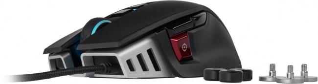 Гејминг глушец Corsair M65 RGB Elite, оптички 18000 DPI, USB, црн