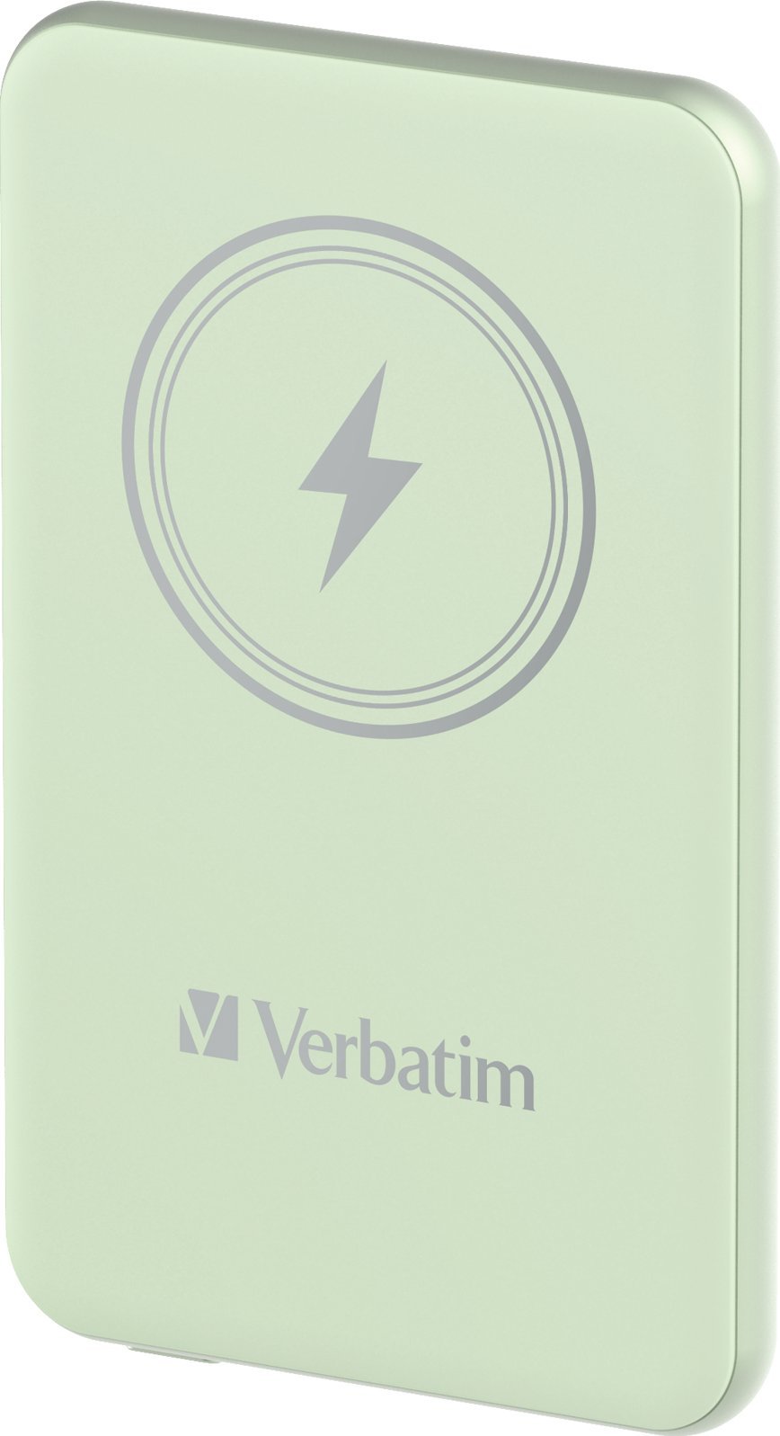 Karikues portativ Verbatim Charge 'n' Go, 5000mAh, karikim wireless magnetik, i gjelbër