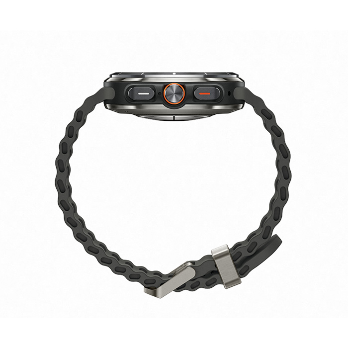 Orë Samsung Galaxy Watch Ultra, 47mm, e argjendtë titanium