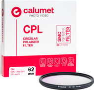 Filtër polarizues rrethor Calumet 62mm CPL SMC, ultra i hollë