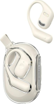 Kufje wireless Usams G26 OWS, Bluetooth 5.3, me kuti karikimi, të bardha