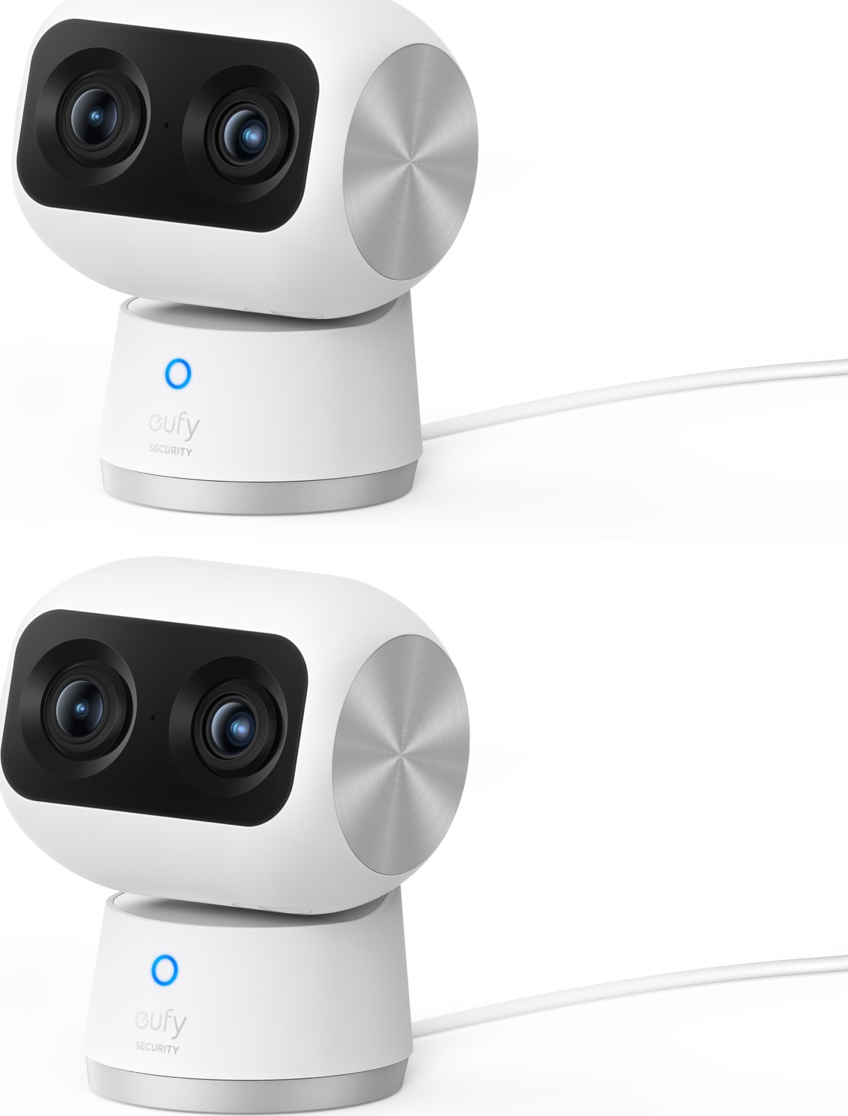 Kamerë sigurie Eufy Indoor Cam S350, 4K, PTZ, e bardhë