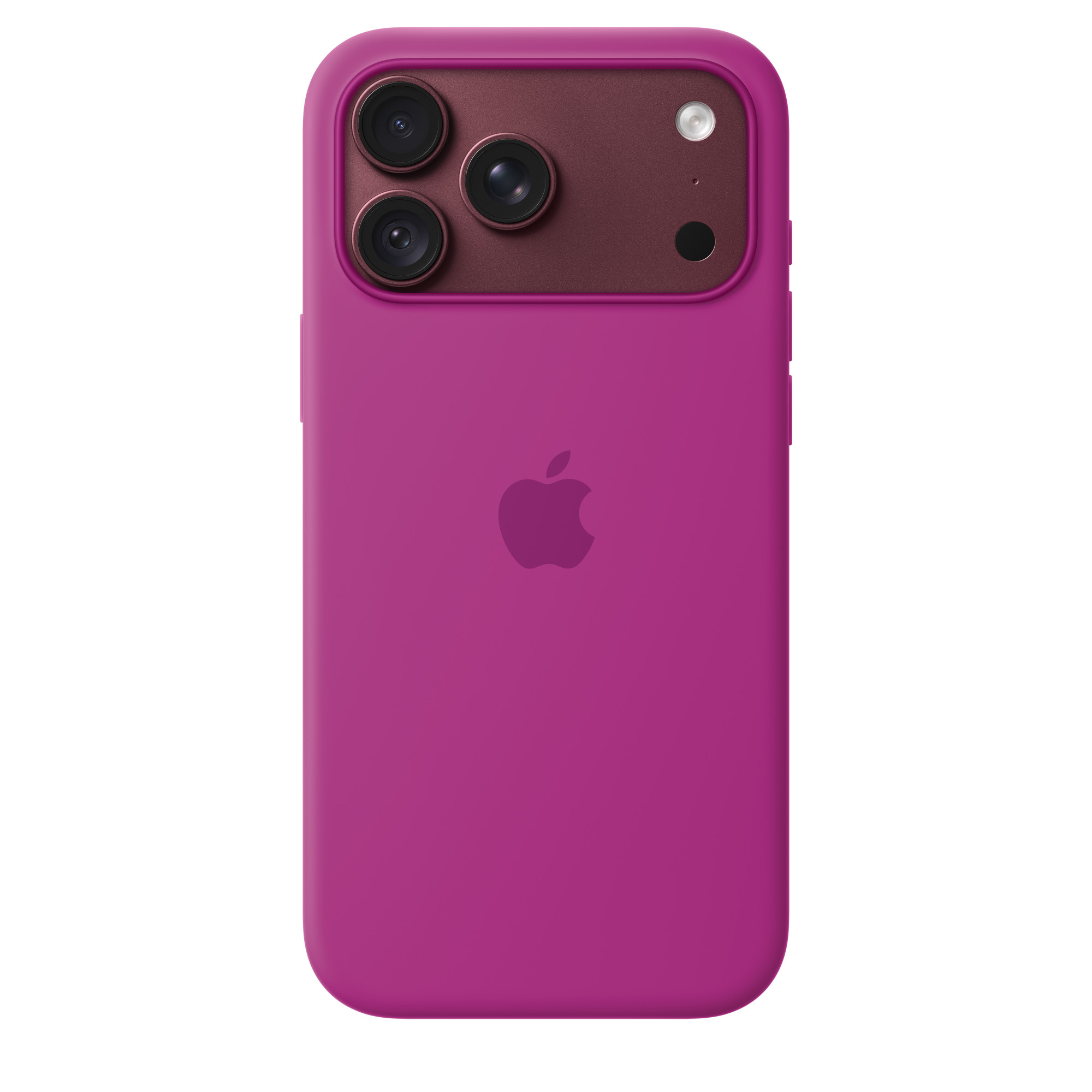 Apple iPhone 18 Pro Max Silicone Case with MagSafe, Magenta