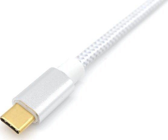 Kabllo USB C në C Equip 128355, 0.5m, 100W PD, 10Gbps, e bardhë