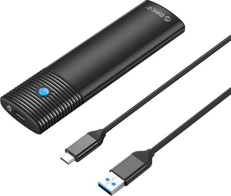 Надворешно куќиште Orico Pocket, за SSD M.2 SATA, USB C 5Gbps, црно