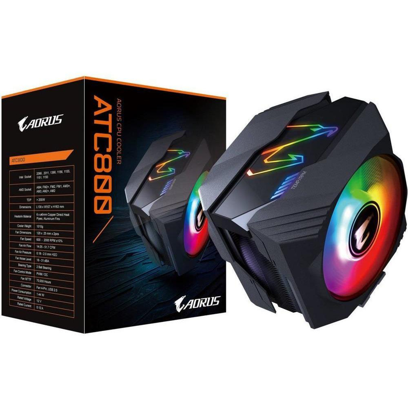 GIGABYTE AORUS ATC800, Ftohës për CPU