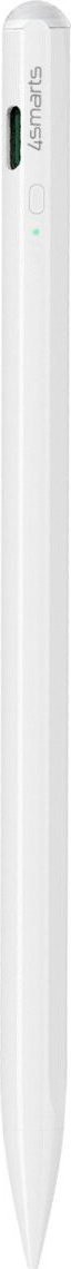 Stilolaps digjital 4smarts Pencil Pro 3 për iPad, aktiv kapacitiv, USB C, i bardhë