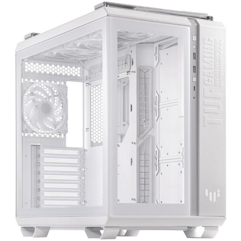 Kase kompjuteri ASUS TUF Gaming GT502 PLUS, MIDI Tower, ARGB, e bardhë