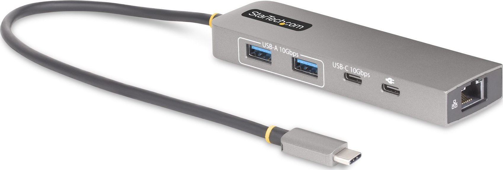 Hub USB C StarTech 3 porta, 2.5Gbps Ethernet, Power Delivery 100W, i zi