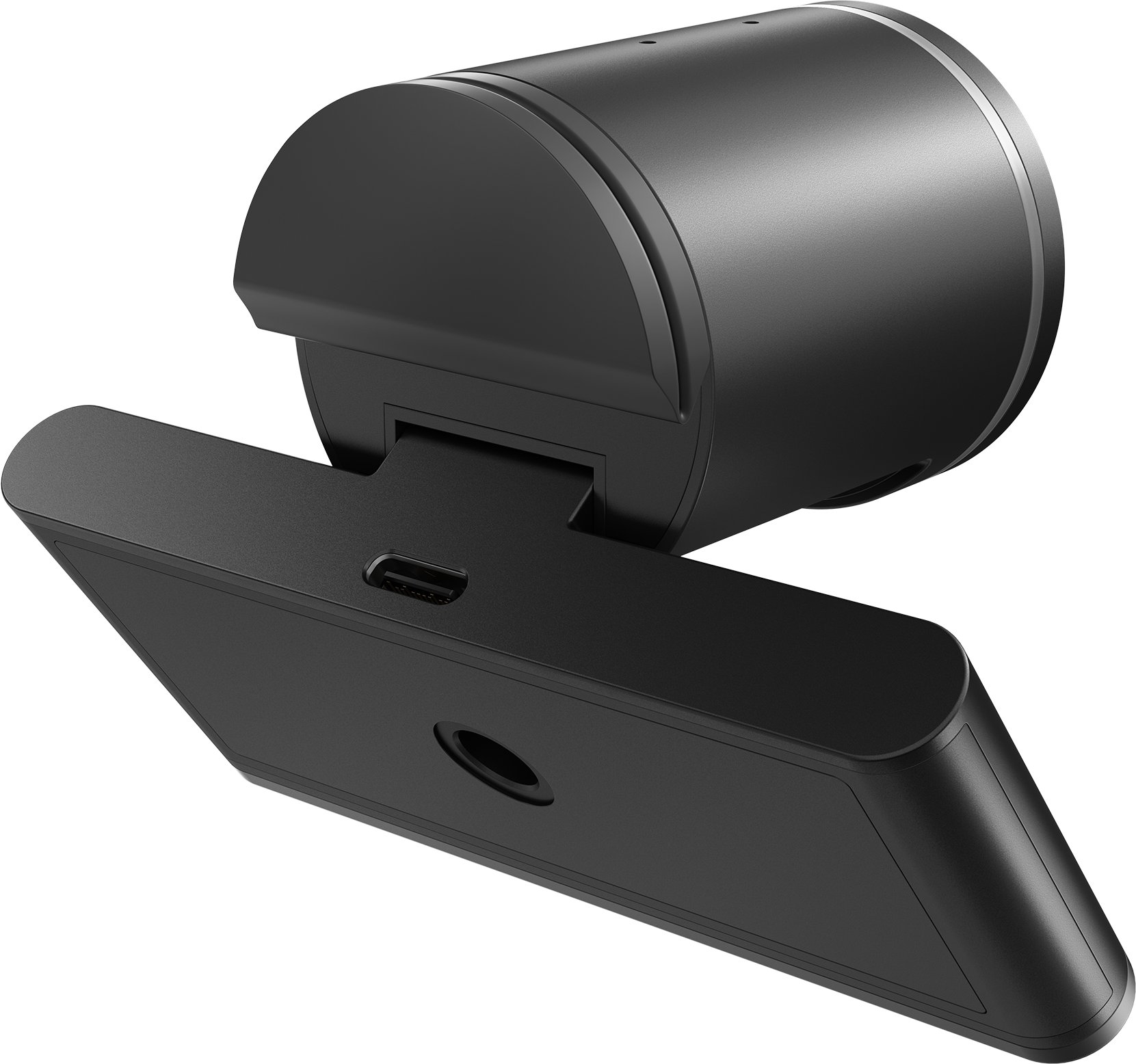 Kamerë web Lenovo 4XC1Q25246, 8MP, 4K, USB C, e zezë