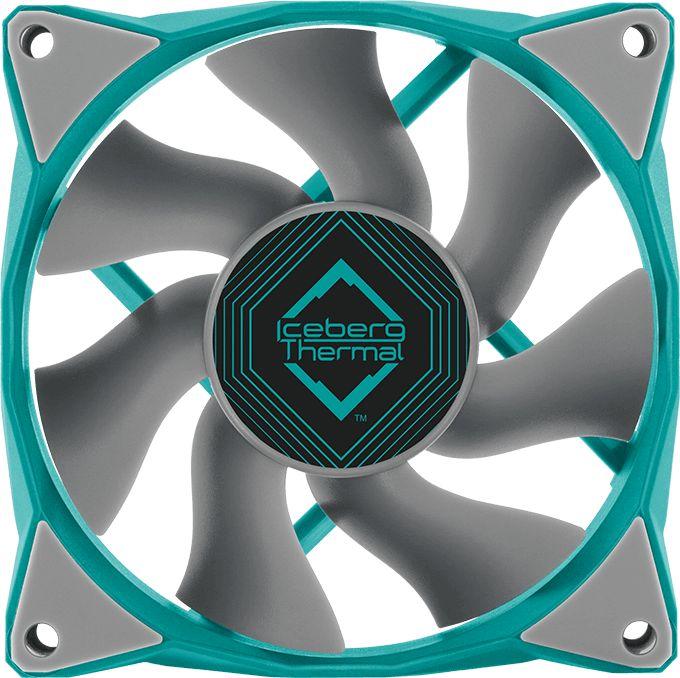 Ftohës Iceberg IceGALE, 80 mm, i gjelbër