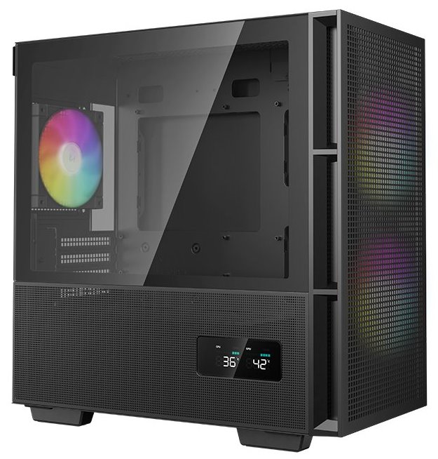 Kasë Deepcool CH360 Digital / mATX, e zezë