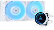 Ftohës uji CPU Chieftec ICEBERG 240 RGB W, radiator 240mm, ARGB, i bardhë
