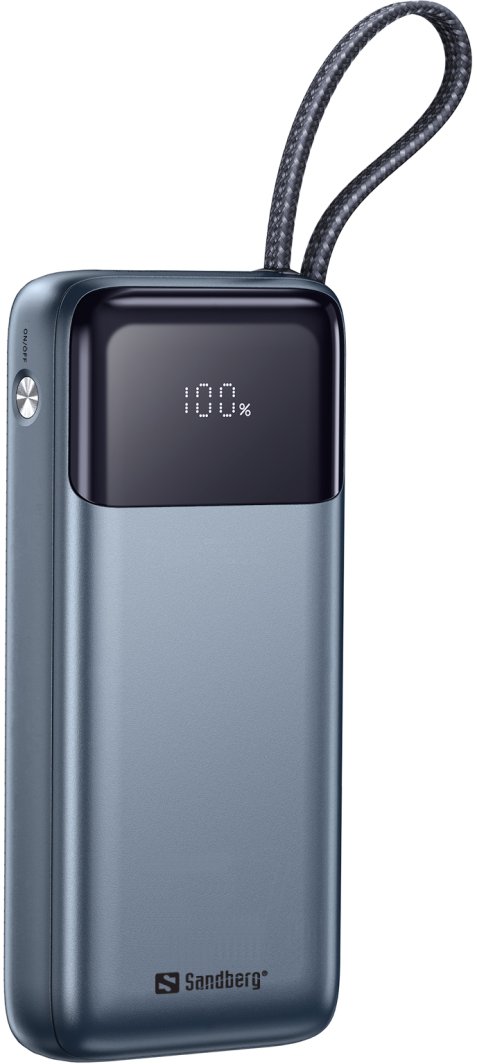 Powerbank Sandberg All-in1 421-29, 20000mAh, PD 67W, USB-C, USB-A