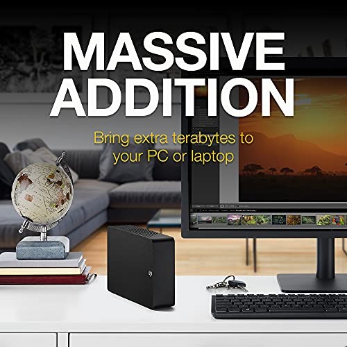 Hard disk i jashtëm Seagate Expansion STKP20000400, 20TB, USB, i zi