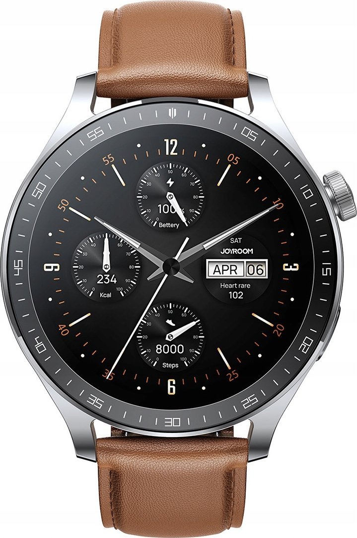 Smartwatch Joyroom JR-FC2 Pro, ekran 1.46", 120 sporte, argjend