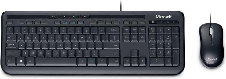 Set tastierë dhe mi Microsoft Desktop 600 APB-00008, me kabllo, i zi