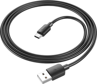 Kabllo USB Hoco X96, USB A në USB C, 27W, 1m, e zezë