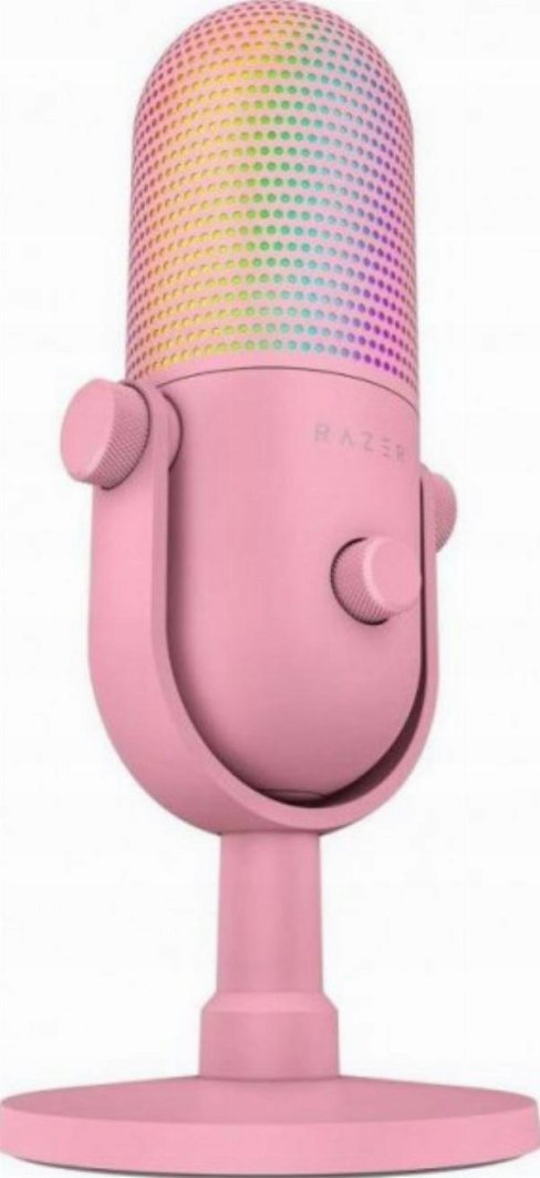 Mikrofon Razer Seiren V3 Chroma Quartz (RZ19-05060300-R3M1), rozë