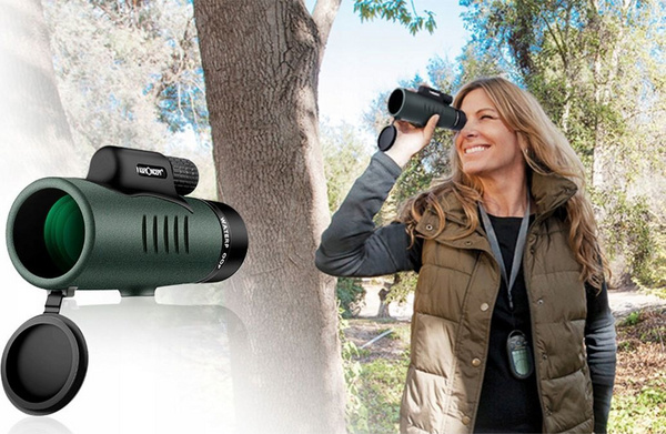 Teleskop K&F Monokular, 12x50mm, I gjelbër